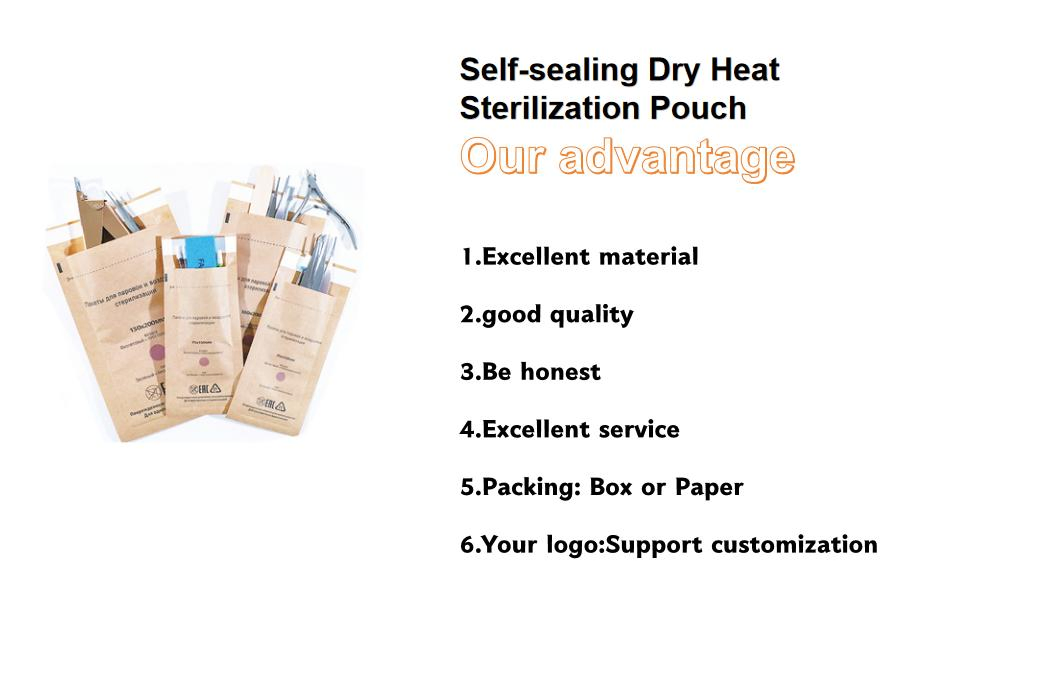 Sacos de Esterilização a Seco com Selagem Durável para Uso Profissional