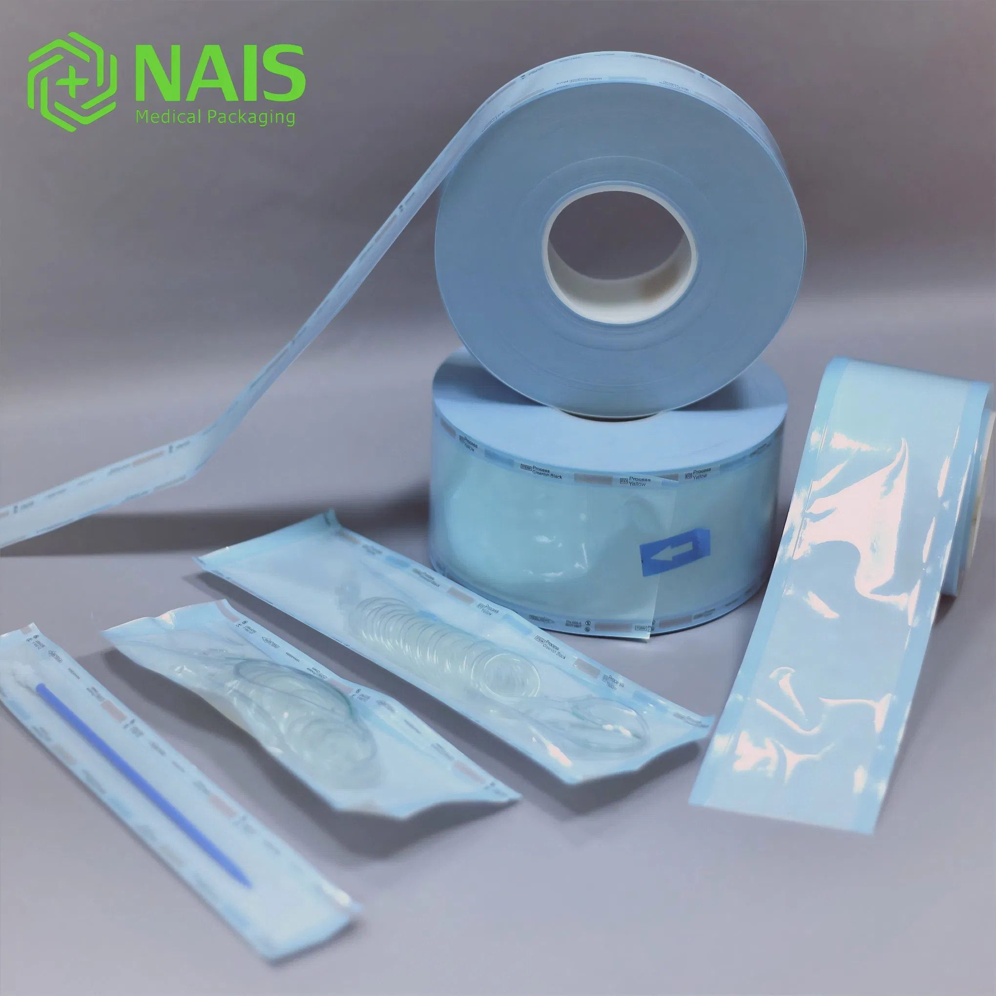 Instrumentos Dentais Ferramentas de Dentista Saco de Esterilização a Vapor em Rolo Esterilizador Embalagem