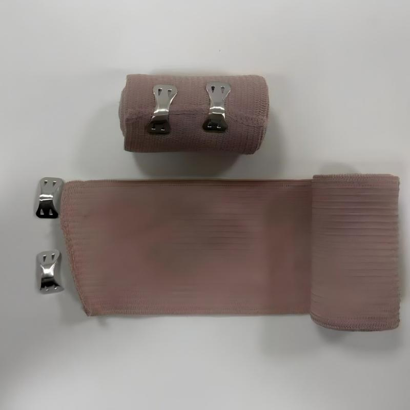 Suprimento Médico de Borracha Elástica Bandagem de Algodão de Alta Elasticidade