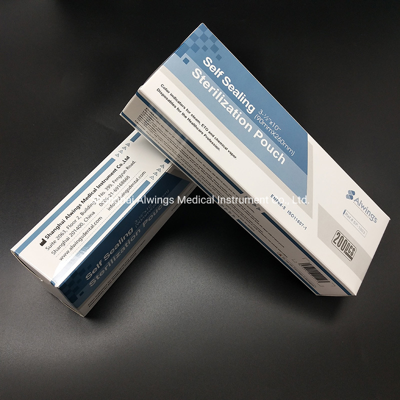 Sacos de Esterilização Auto Selantes Awlings para Esterilização de Ferramentas Dentais
