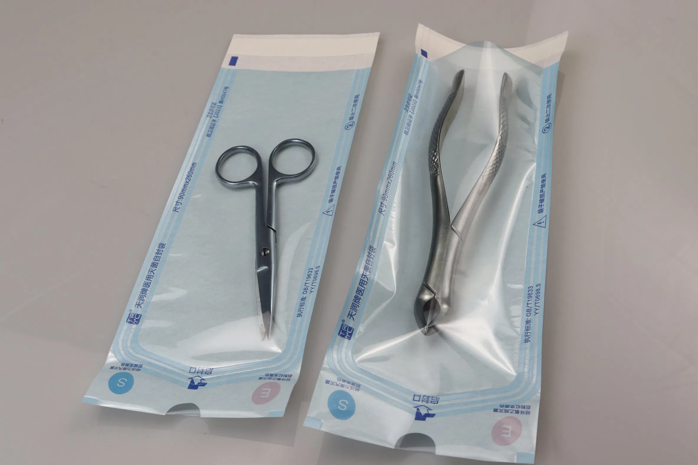 Bolsas de Esterilização Autoclaváveis Médicas com Selagem Automática Sacos de Esterilização para Desinfecção Dental
