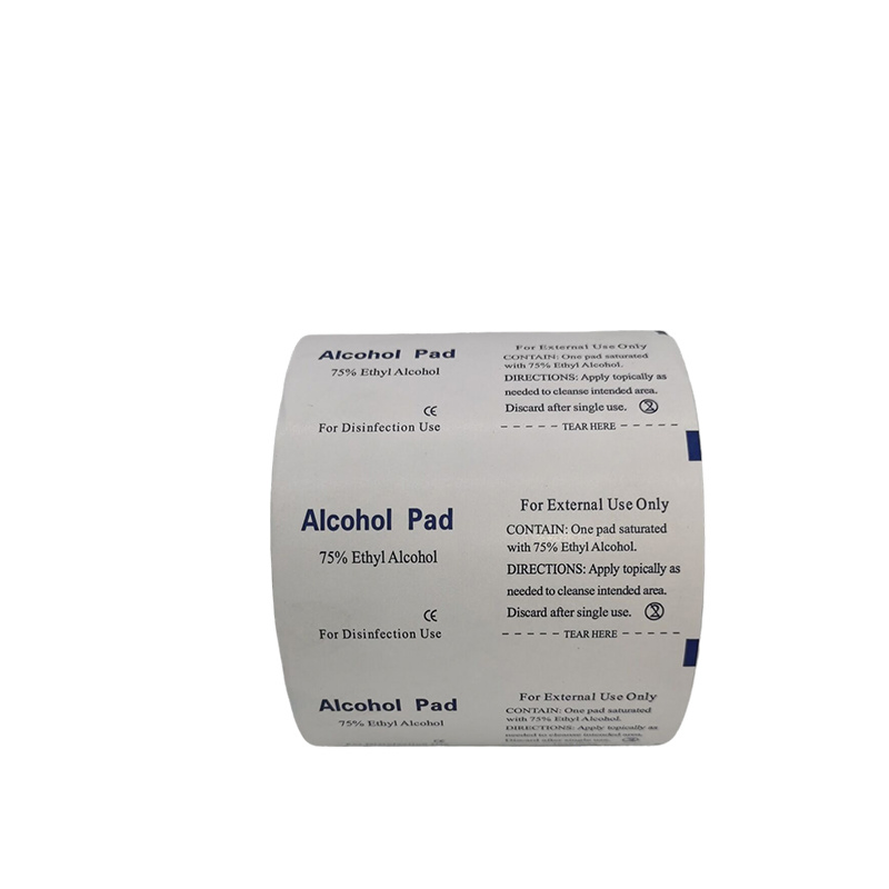 Design Personalizado Produção na China Embalagem Estéril de Grau Médico Pacote de Alumínio em Favo de Mel / Swab de Iodo / Toalhetes Úmidos / Removedor de Unhas / Embalagem / Papel de Embalagem