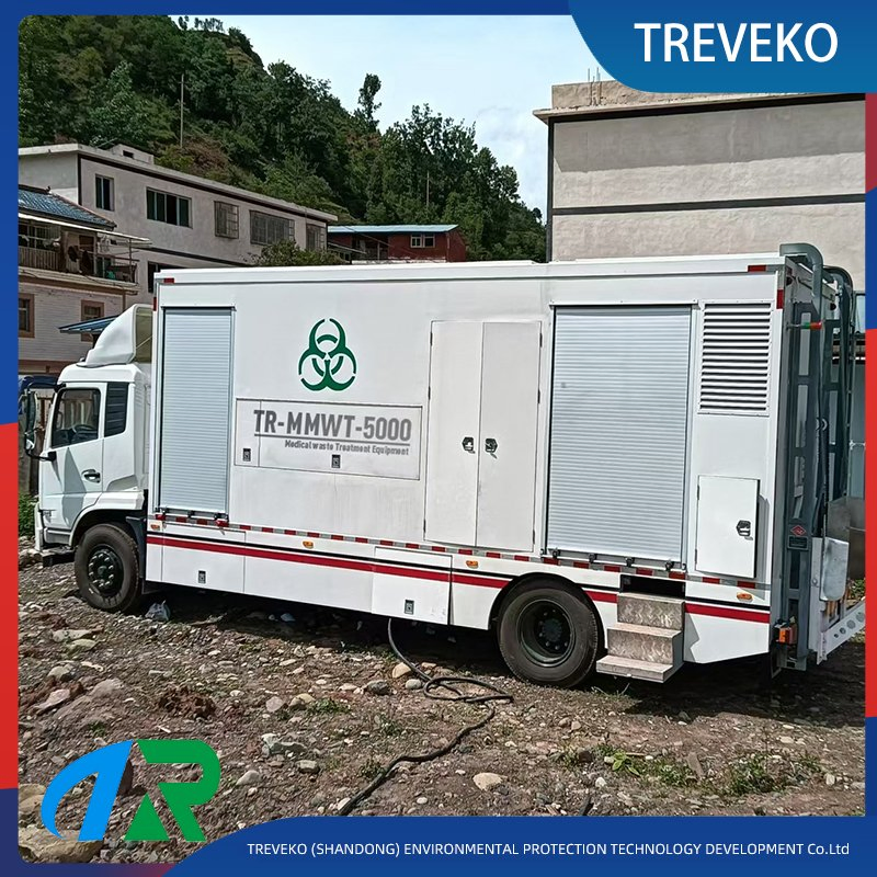 Mobile Steam-Microwave Emergency Equipment for Medical Waste Management