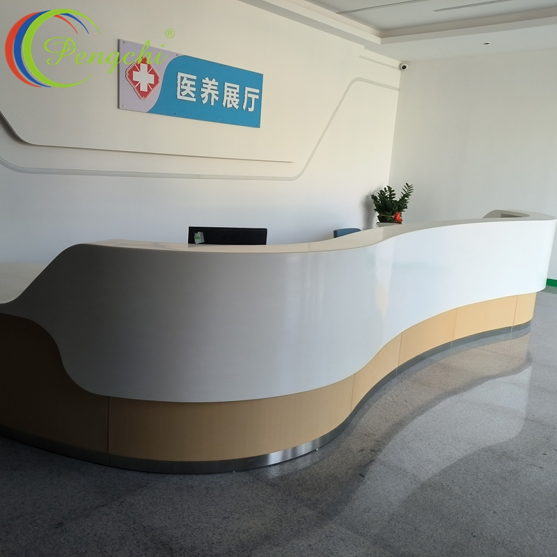 High Quality Custom Made Hospital Reception Counter Furniture