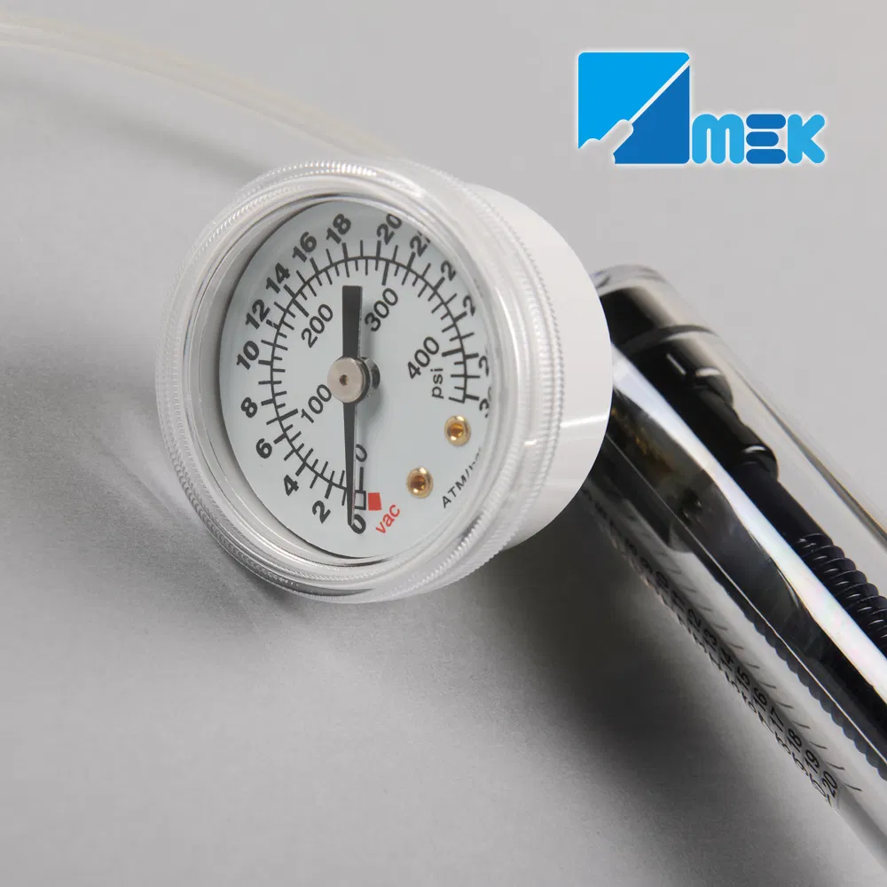 Medical Ptca Cath Hospital Cardiology Intervention Inflator Pump Balloon Inflation Device