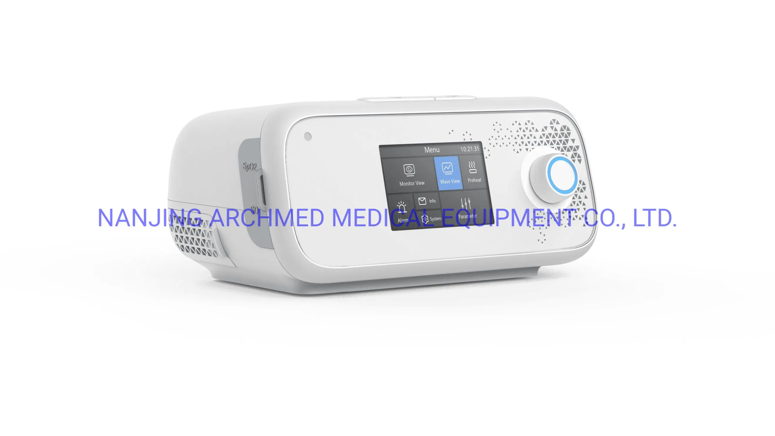 Medical Equipment Portable Ventilator CPAP Breathing for Sleep Apnea Treatment with 3.5′ ′ Screen