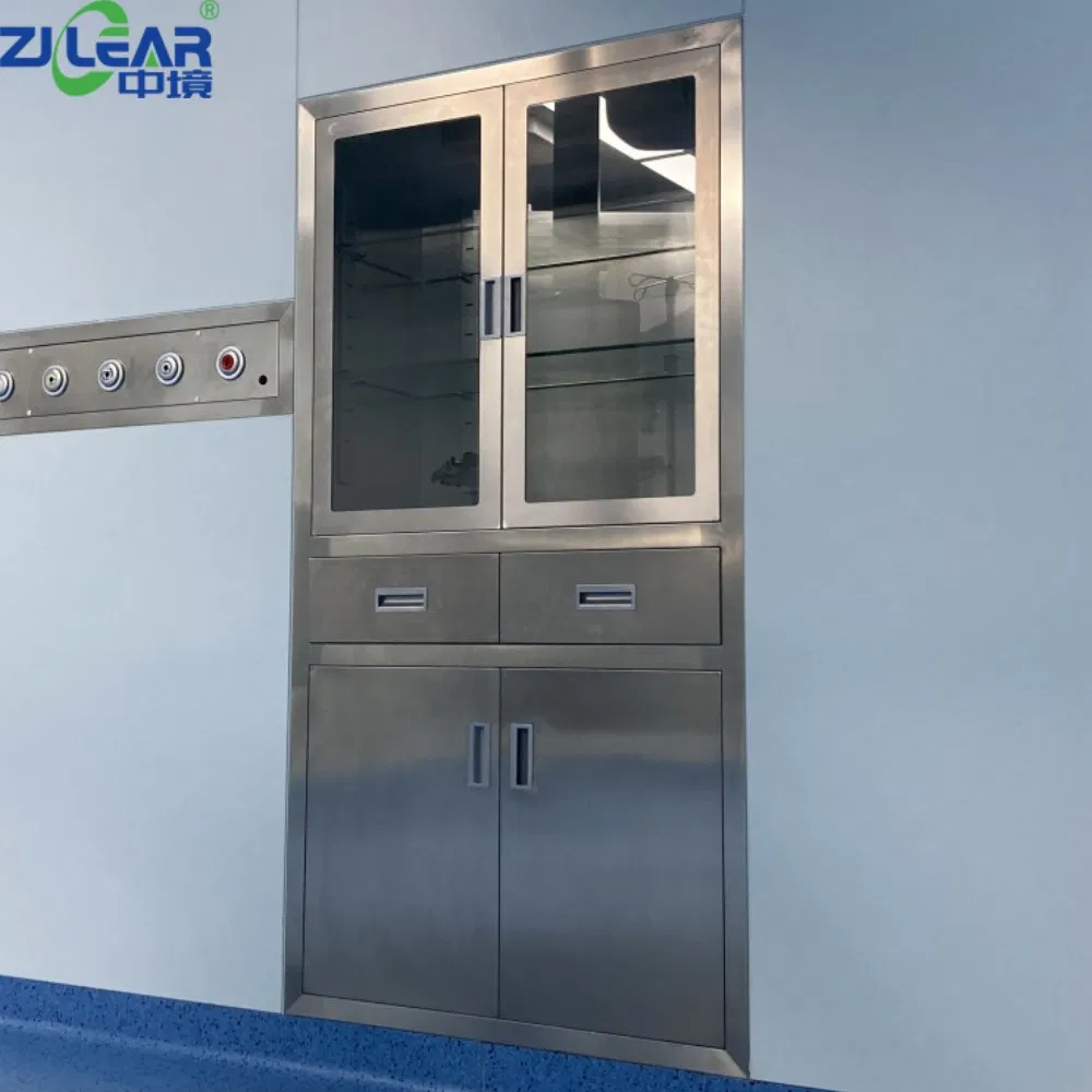 Hospital Furniture Anesthesia Cabinet for Clinic Drug Storage