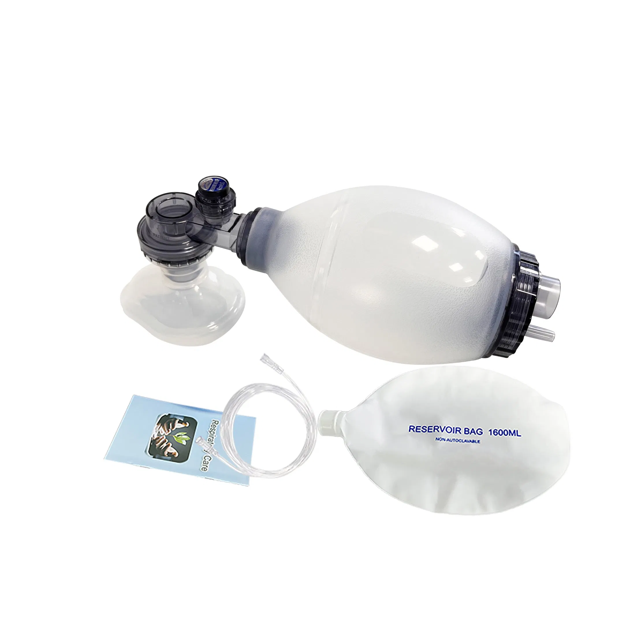 Emergency Disposable Medical CPR Resuscitation Equipment with Oxygen Connection Tube