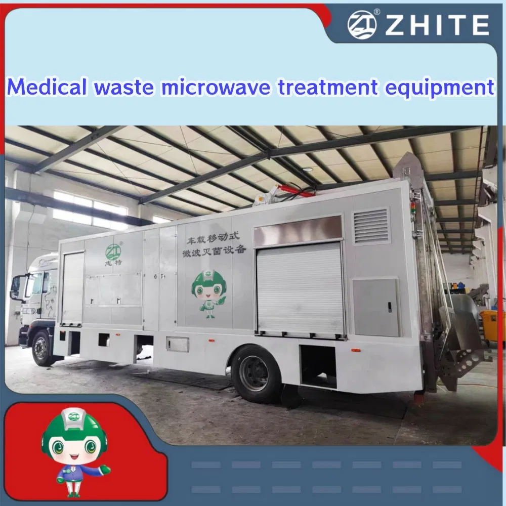 Hospital Medical Waste Disposal Equipment Microwave with Sterilization Disinfection