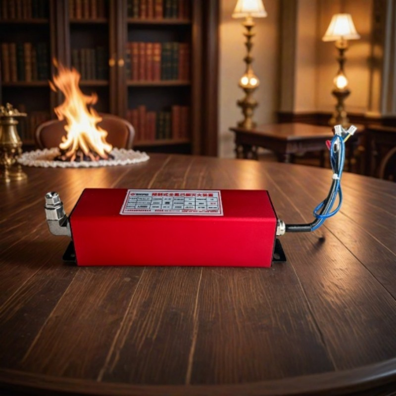 Compact Aerosol Fire Suppression Device for Telecom Cabinets and Labs