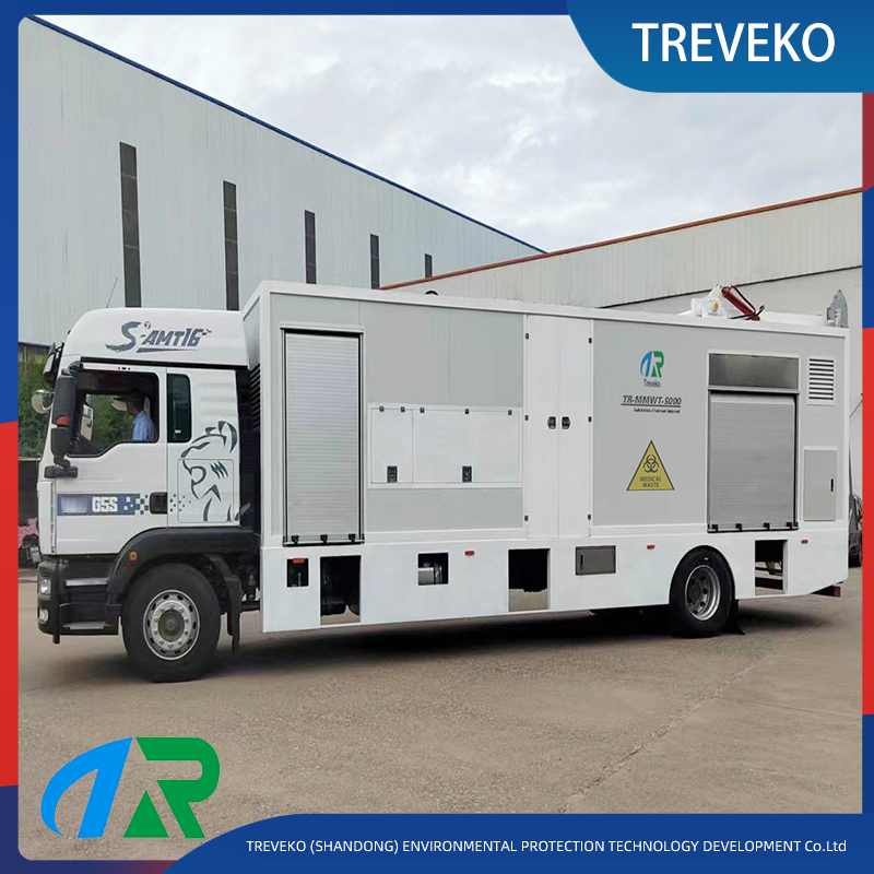 Mobile Steam-Microwave Emergency Equipment for Medical Waste Management