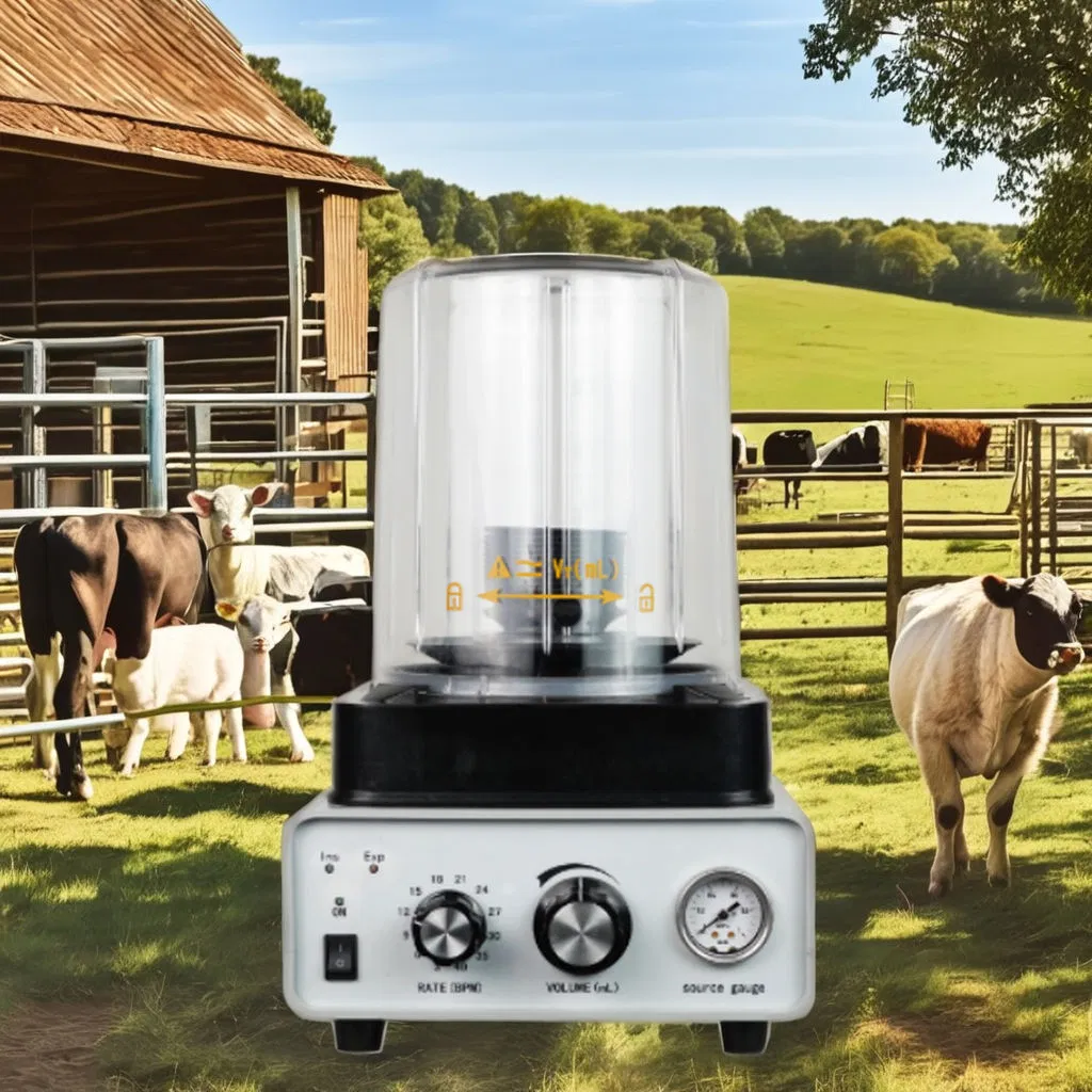 Medical Pet Equipment Pet Anesthesia Ventilator Veterinary Breathing Equipment Clinic Animal Respiratory Machine