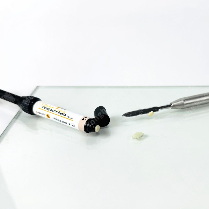 Dental Material Consistent Precise Light Curing Composite Resin Paste for Hospital