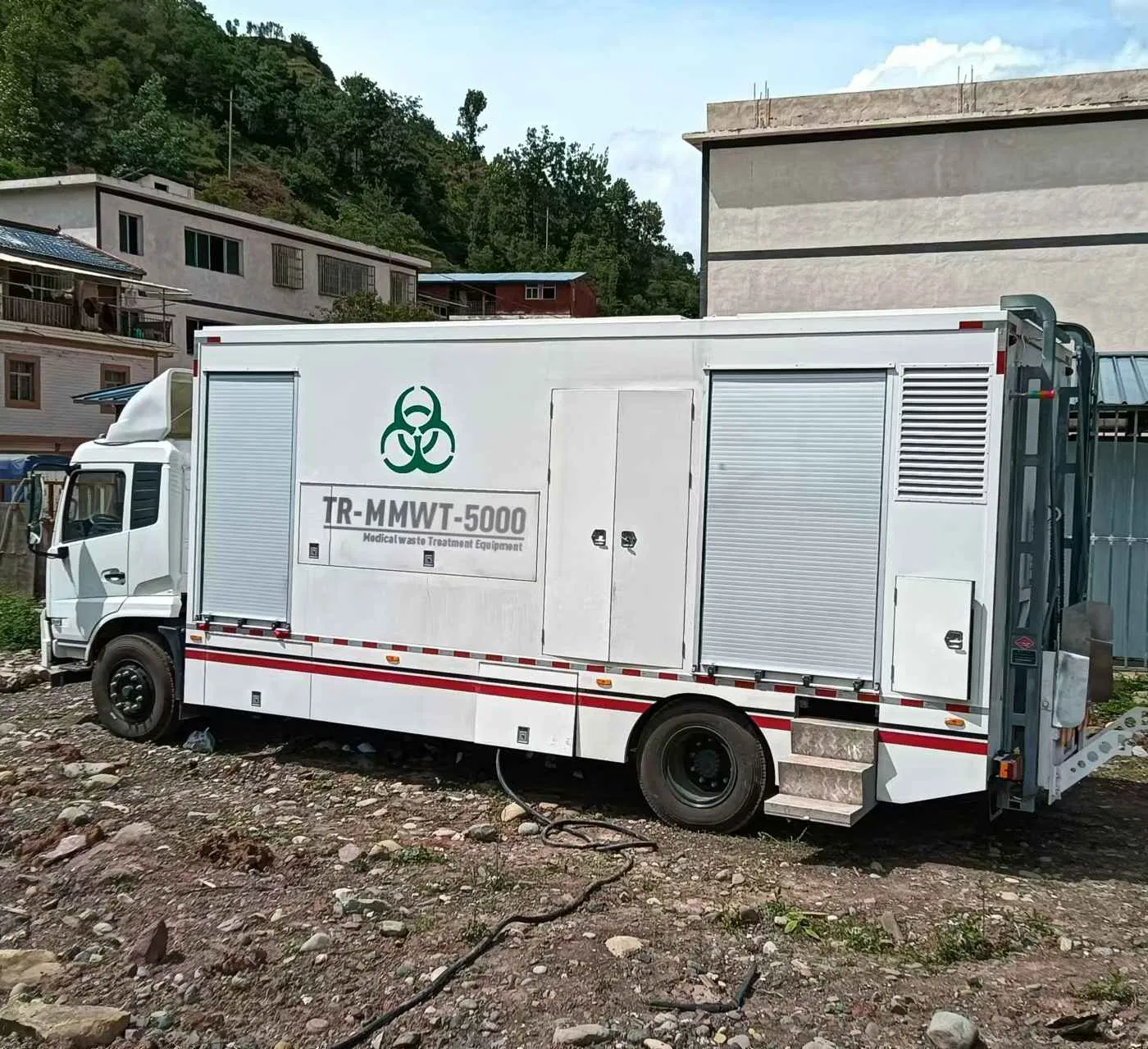 Containerized Mobile Medical Waste Disposal Equipment for Emergency Response