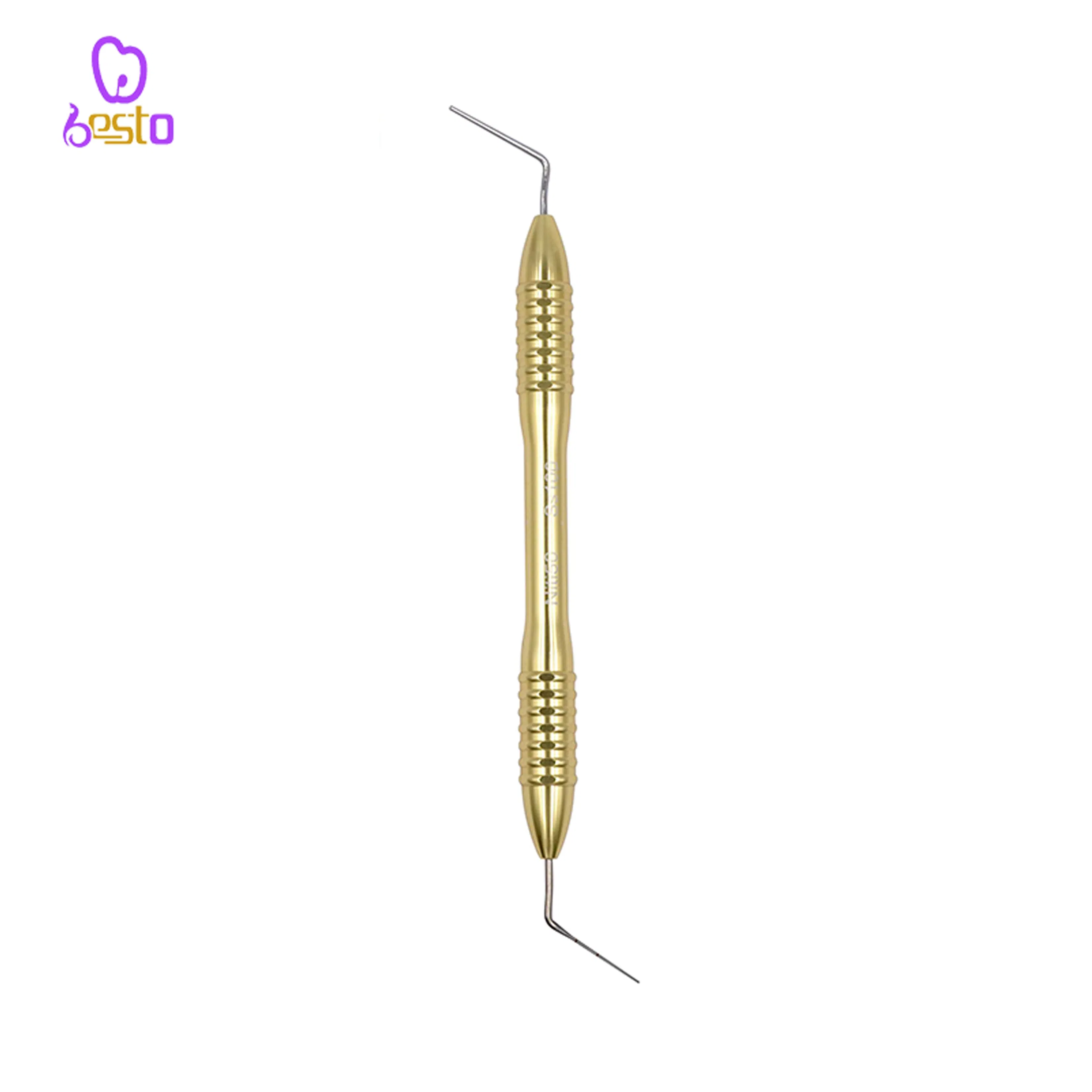 Titanium Nickle Dental Gutta Percha Filler Stainless Steel Gutta Percha Filling Pressure Plugger Needle Endodontic Instrument