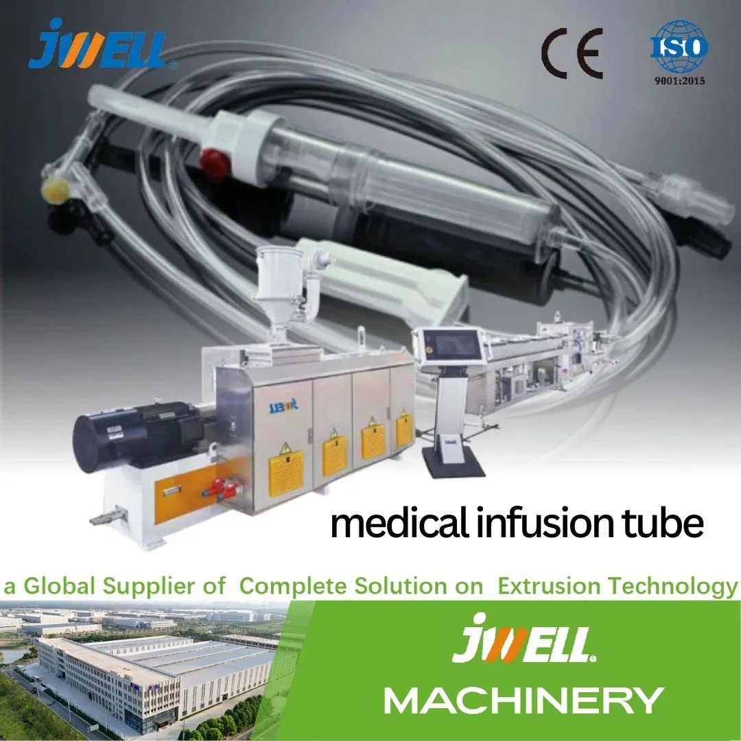 Medical-Grade Single-Screw Extrusion Equipment for Respiratory Catheter, Nasal Cannula, Tracheal Intubation, and High-Precision Infusion Tube Manufacturing