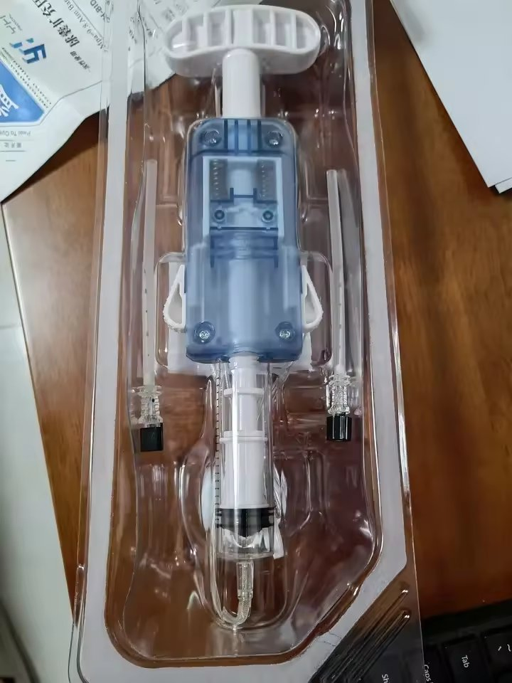 Medical Supply Inflator Balloon Catheter Cardiology Angiography Pkp Balloon Inflation Device