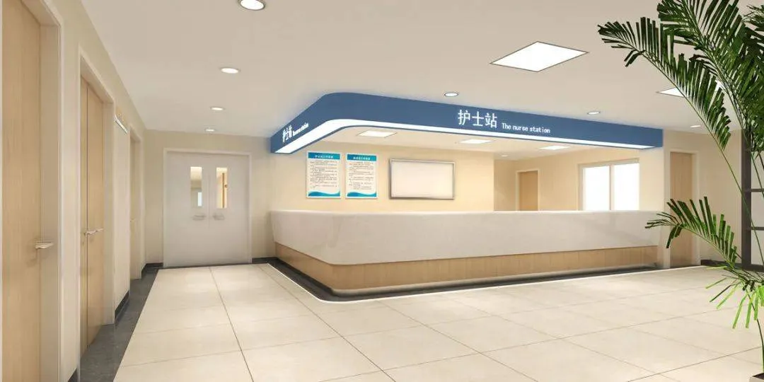 Hospital Reception Counter Furniture