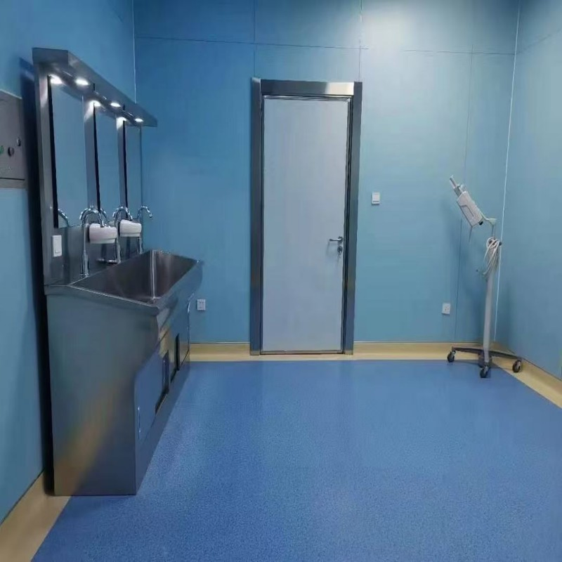 Hospital Stainless Steel Furniture 304 Stainless Steel Wash Basin Sensor or Foot Pedal Water Supply