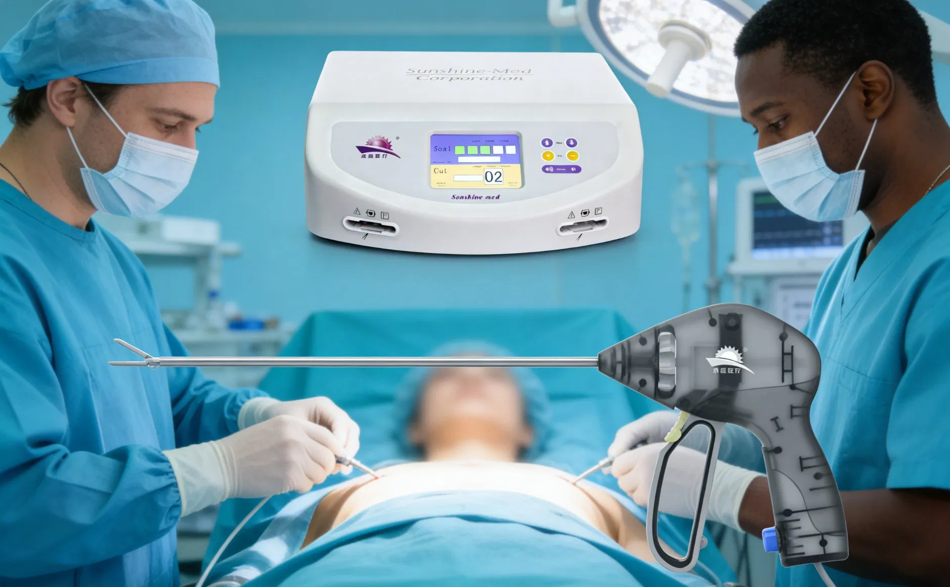 High Frequency Electrosurgical Generator Minimally Invasive Surgery Vessel Closure Device