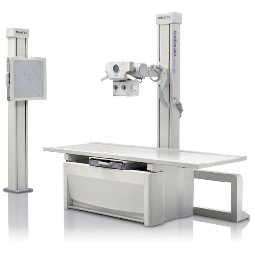 Digieye 280 Hospital Imaging Dr X-ray Machine System Medical 50kw High Frequency Digital X-ray Equipment for Radiography