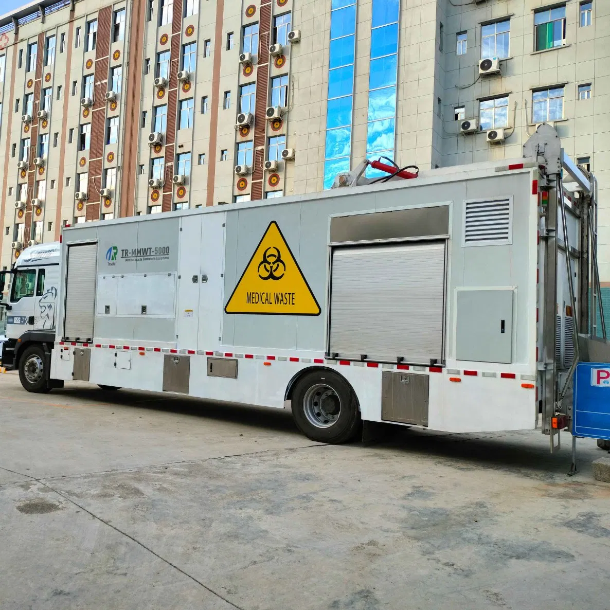 Containerized Mobile Medical Waste Disposal Equipment for Emergency Response