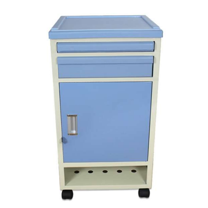 Good Price Blue New Mecan Furniture for Medical Table Bedside Cabinet Hospital