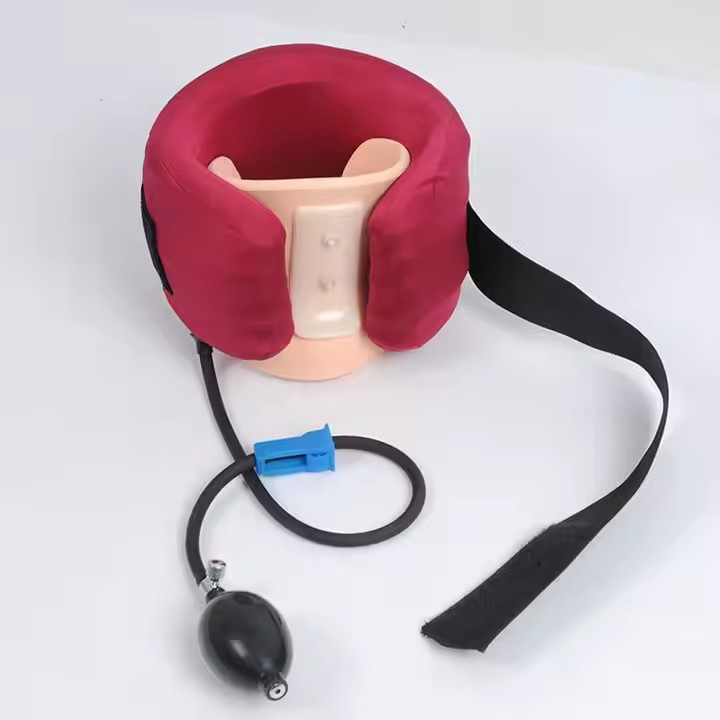 Adjustable Orthopedics Collar Neck Cervical Brace Support Traction Inflatable Neck Traction Device