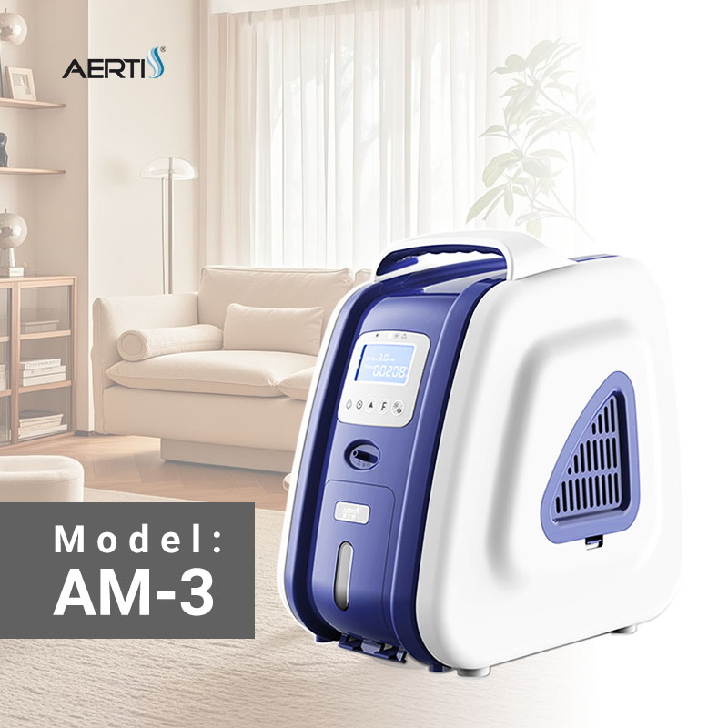 Aerti Home Oxygen Supply Unit 3L Healthcare Oxygen Device for Hypoxia Therapy