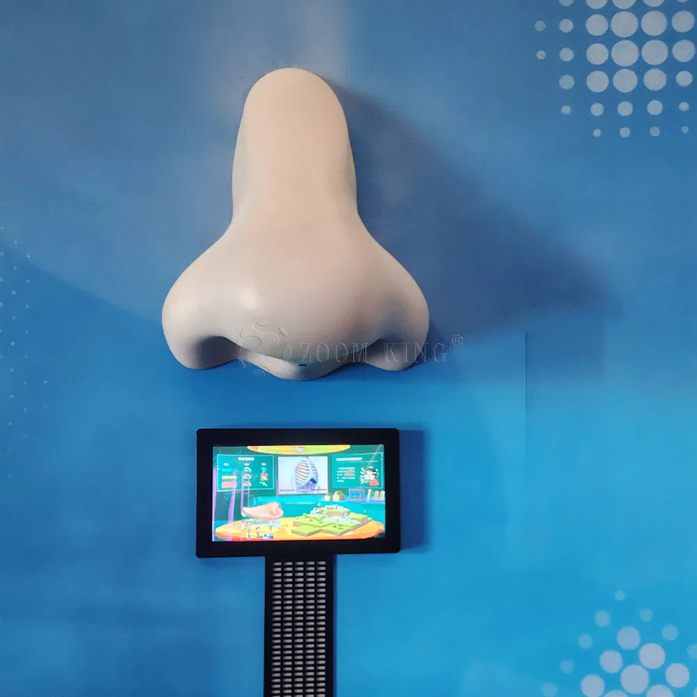 "Sneeze Storm" Simulation Experience Device - Human Respiratory System Interactive Exhibit, Sneeze Wind Speed Tester, Health Science Education Equipment