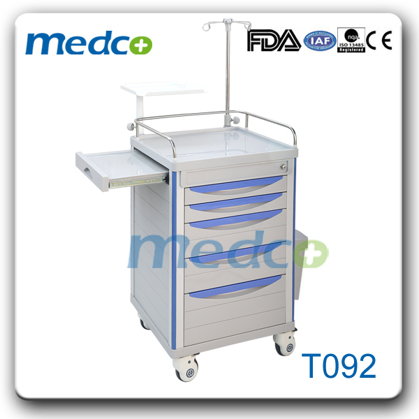 ABS Emergency Trolley Medical Equipment Nursing Home