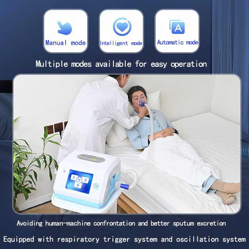 CE Approved Medical Sputum Removal Rehabilitation Equipment for ICU &amp; Home Treatment Cough Suction Machine Physical Medical Equipment