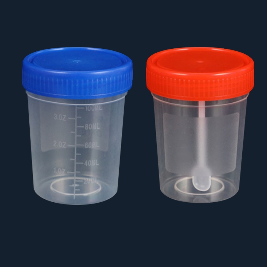 Standardized Disposable Medical Supplies PP Cup Body Urine Sample Collection Cup