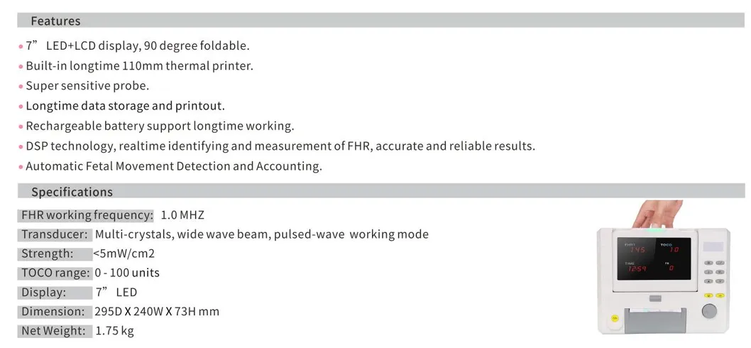 Technical Description Table
