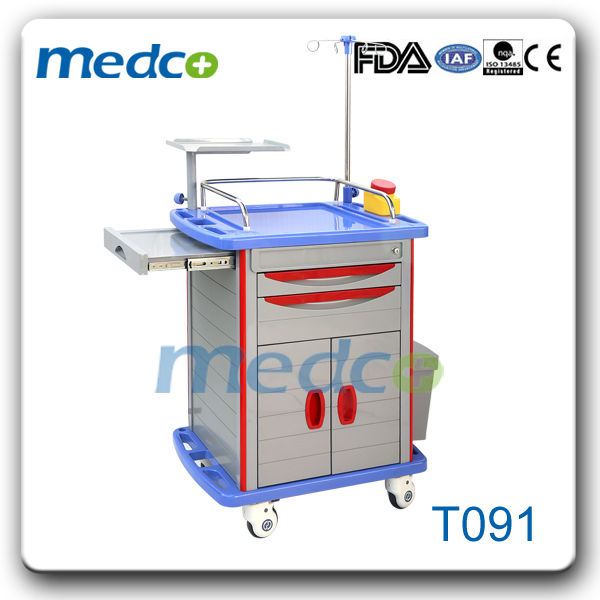 ABS Emergency Trolley Medical Equipment Nursing Home