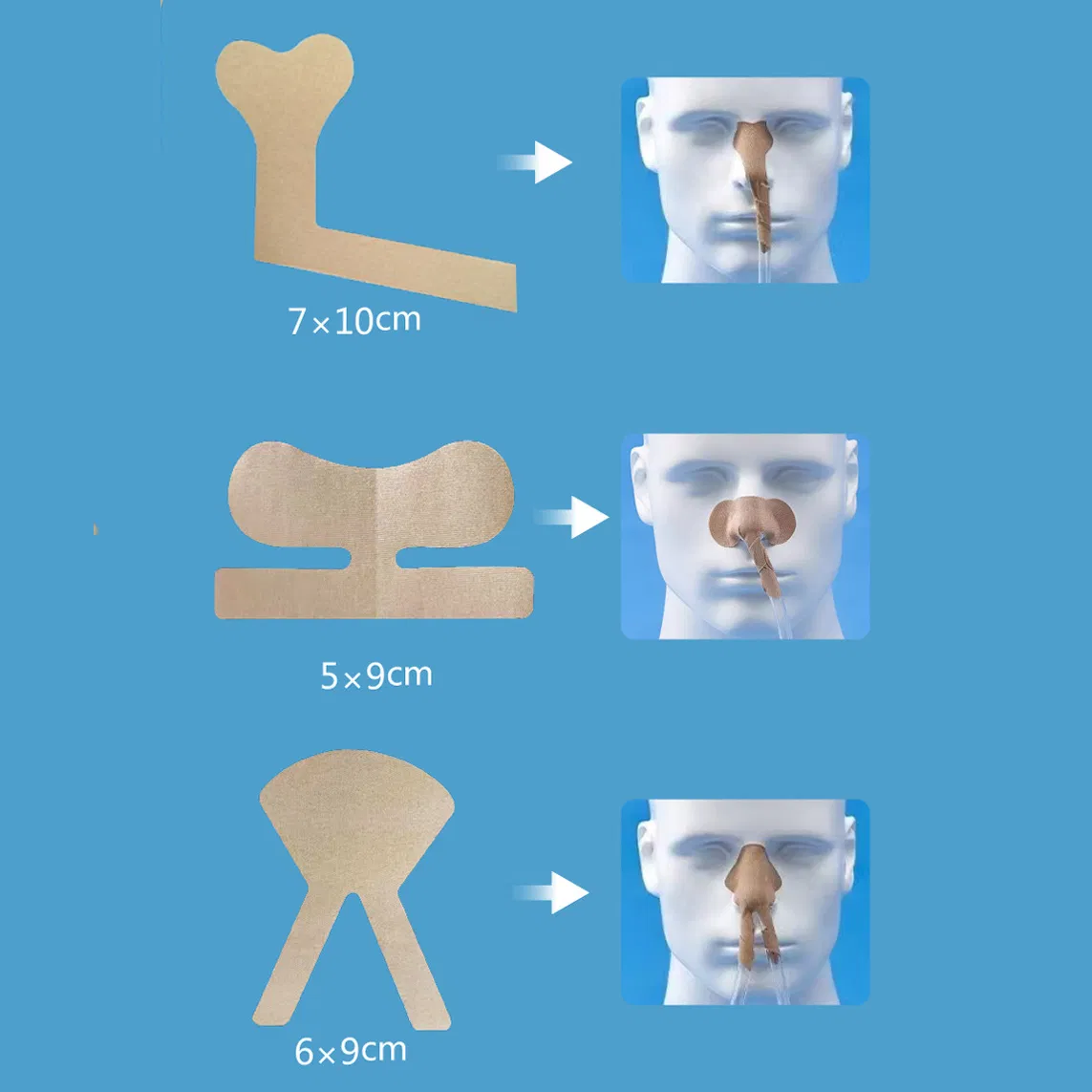 Urethral Catheter Fixation Device Product Surgical Tape Medical Consumables for Hospital Use