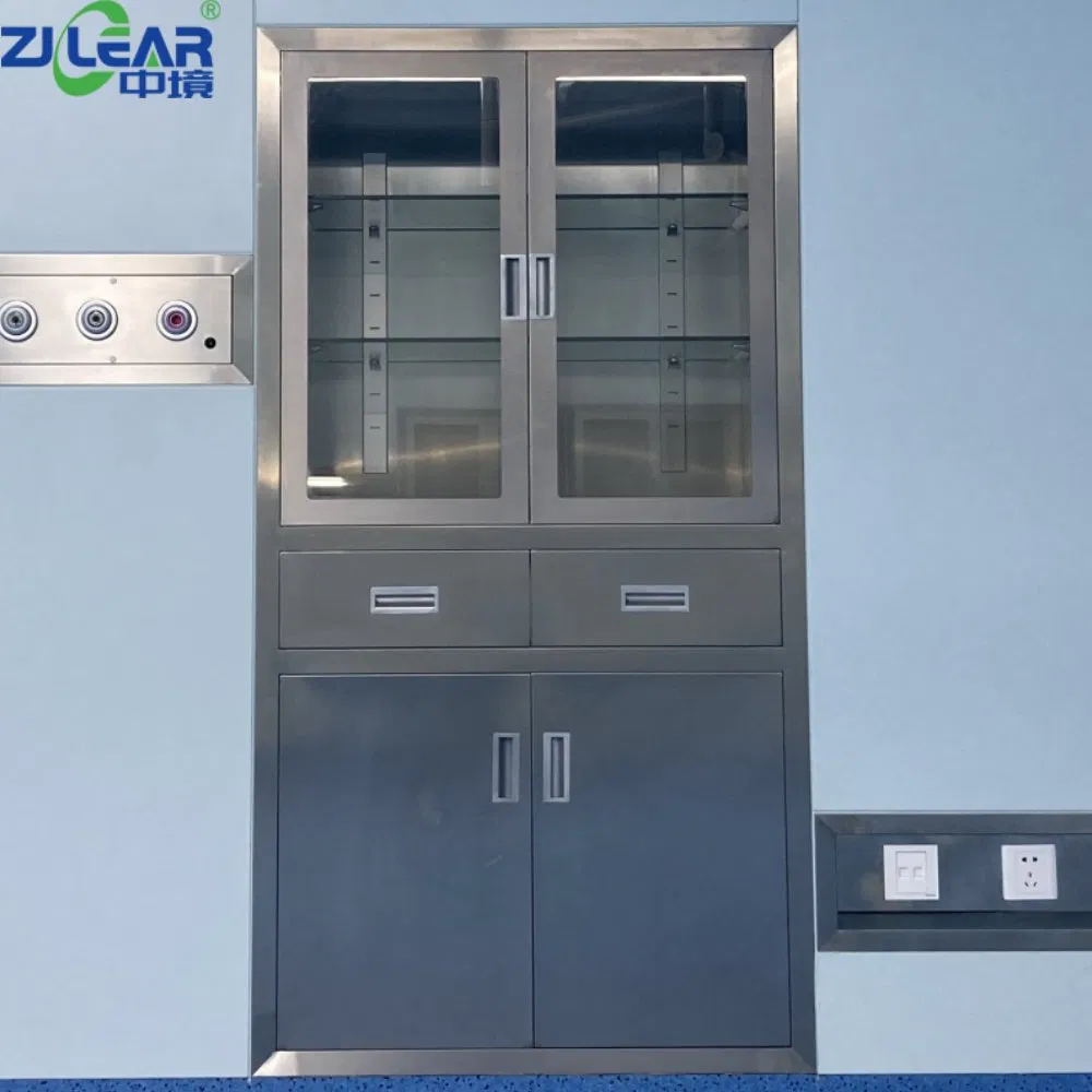 Hospital Furniture Anesthesia Cabinet for Clinic Drug Storage