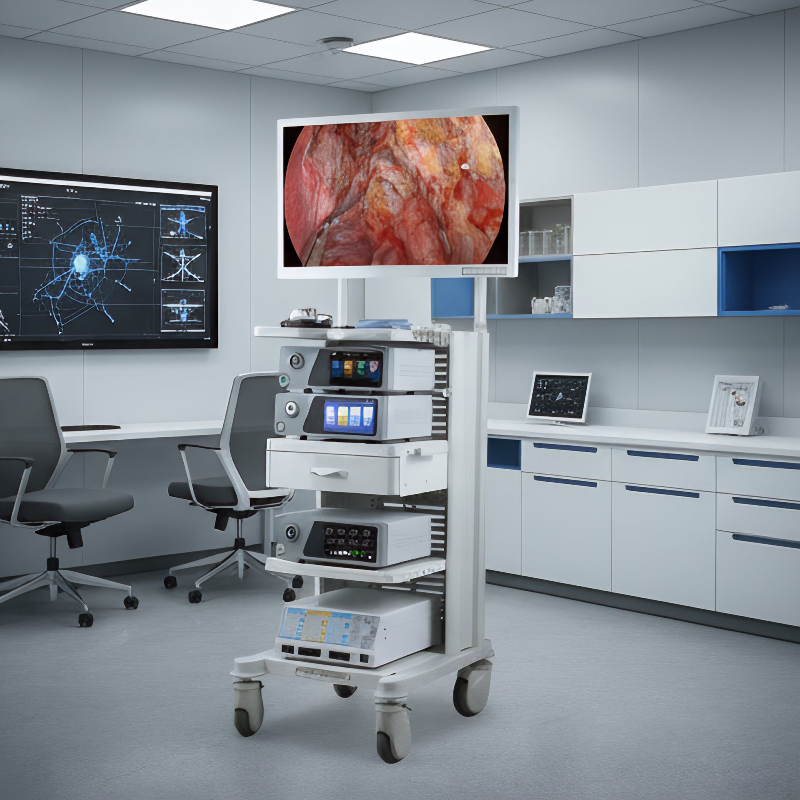 Endoscopy System Tower Colonoscope Dental Equipment with 4K Video