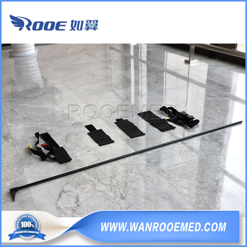 Foldable EMS Orthopedics Equipment First Aid Kit Leg Fixation Device Traction Frame for Lessen Patient Damage