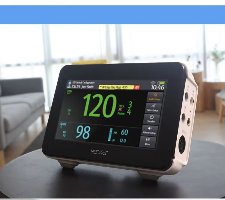 Medical Equipment Touch Screen Blood Glucose Heart Rate Patient Patient Vitals Monitoring Device