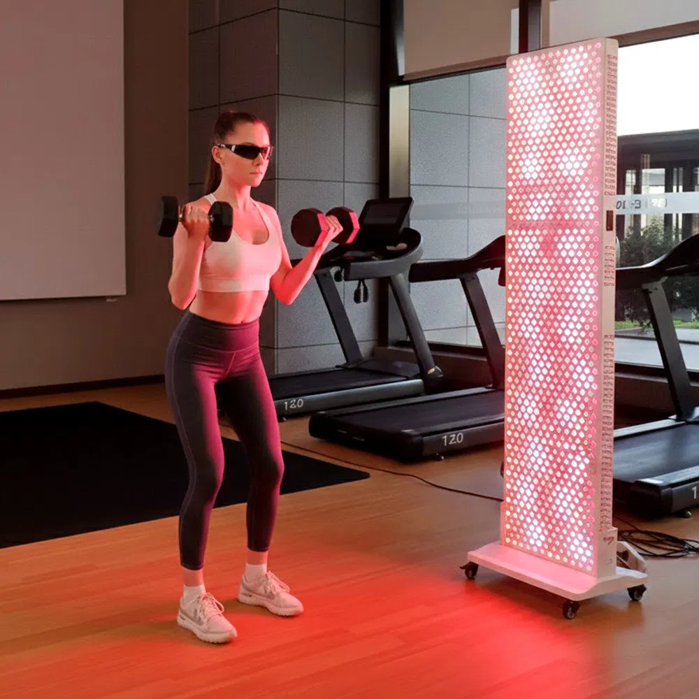 Customized 9 Wavelength Full Body Pain Relief LED Blue Red Light Therapy Panel for Recreation Wellness Gym Yoga Clinic, Near Infrared Lamp Healthcare PDT Device