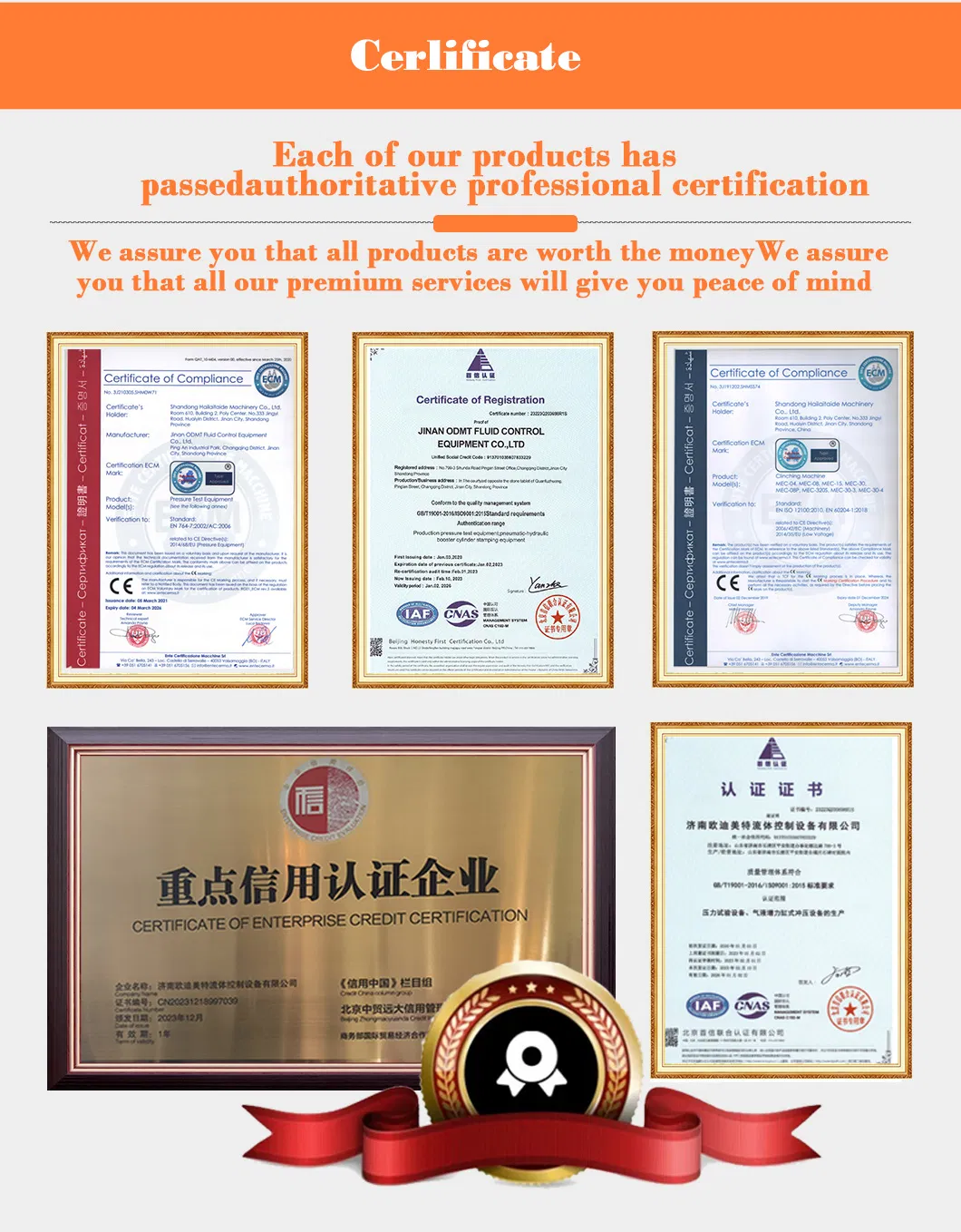 Certifications