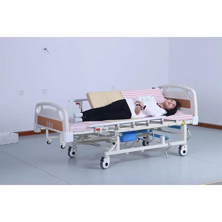Professional Manufacturer Multi-Purpose Furniture with Wheel Hospital Nursing Patient Bed