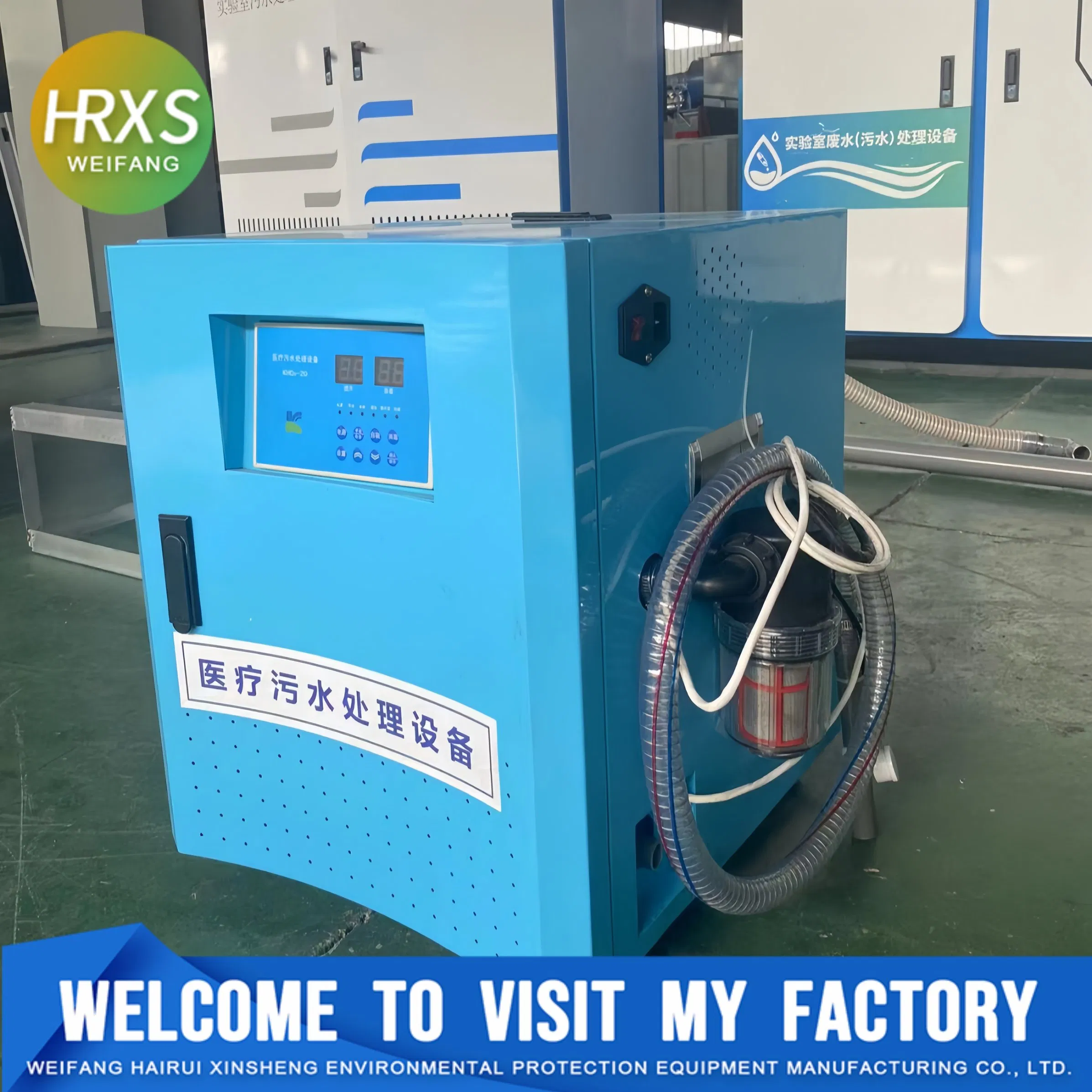 Compact Medical Wastewater Treatment Device for Small Healthcare