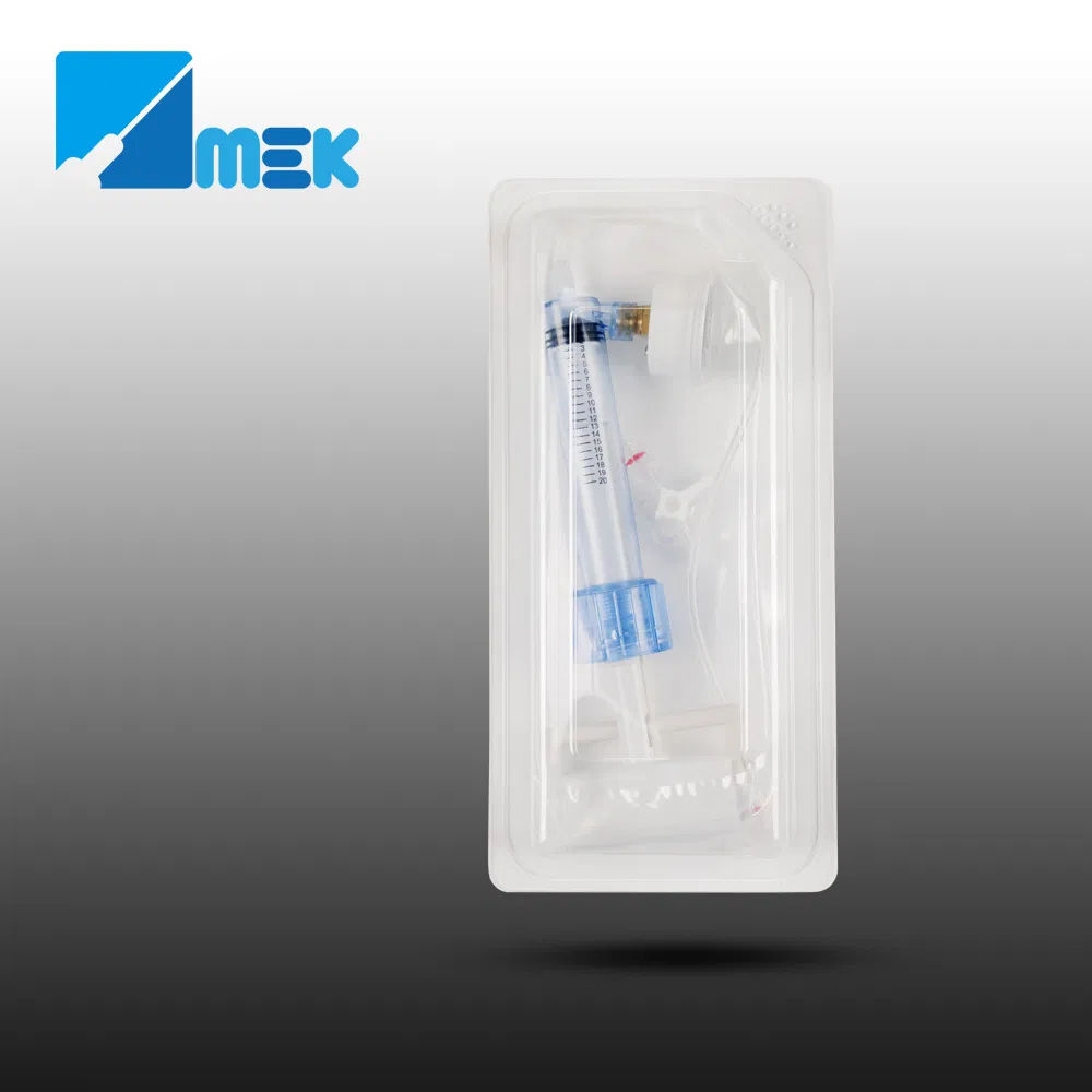 Disposable Medical Balloon Inflation Device with 20ml CE ISO