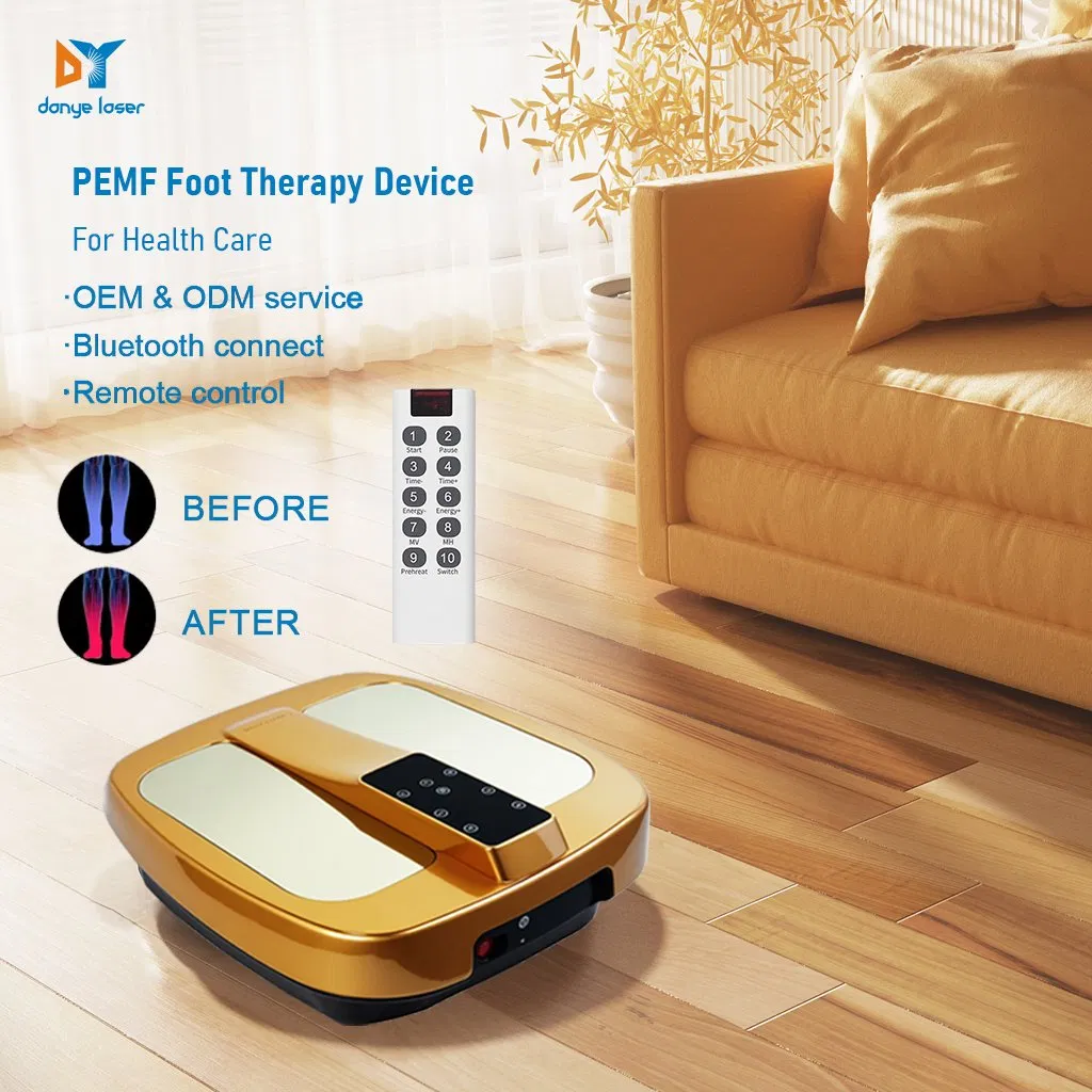 Therapeutic Thz Foot Massage Device Enhances Recovery and Flexibility Olylife P90 P100 Dy-FM06