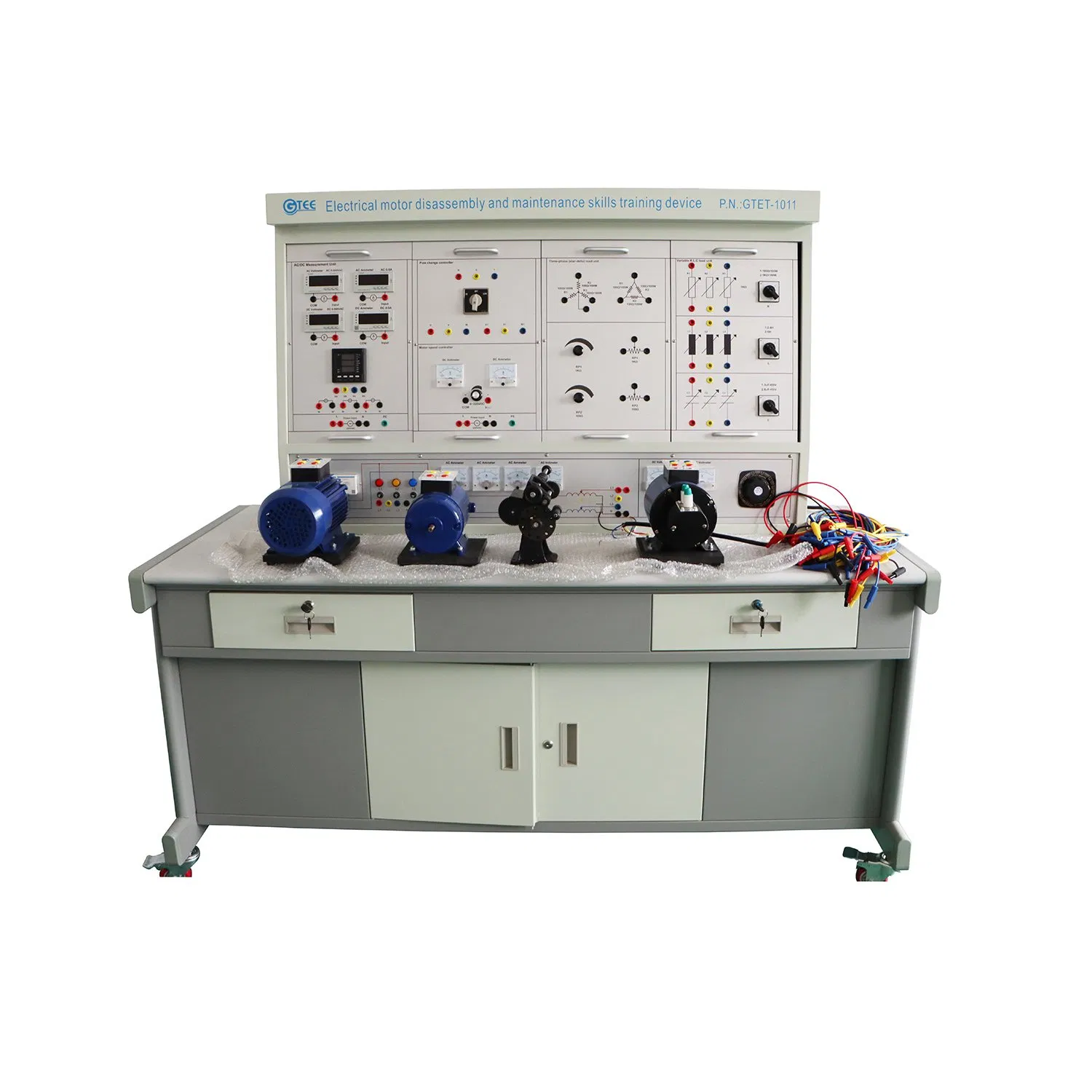 Electrica Lab Equipment Electrical Motor Disassembly and Maintenance Skills Training Device