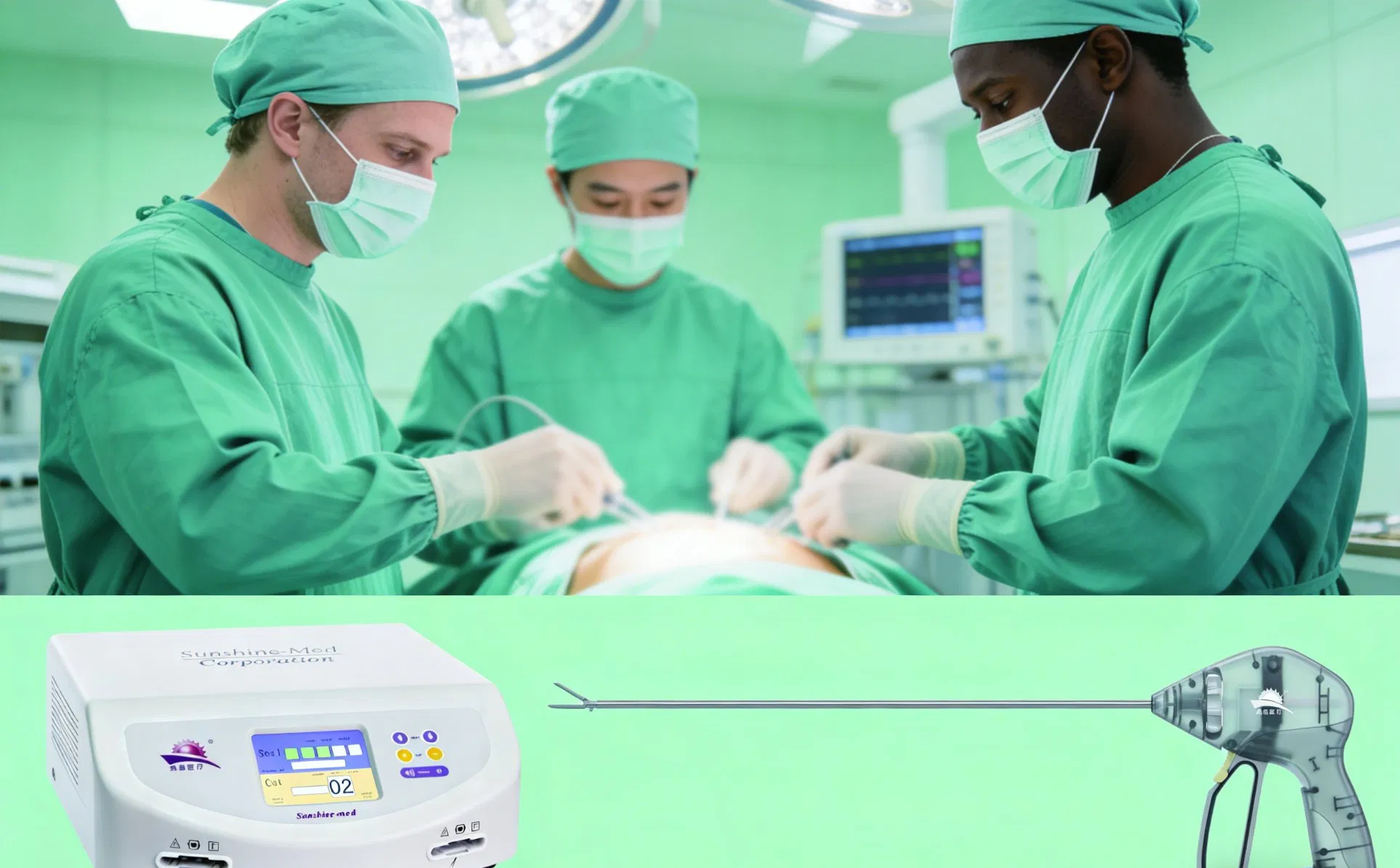 High Frequency Electrosurgical Generator Minimally Invasive Surgery Vessel Closure Device