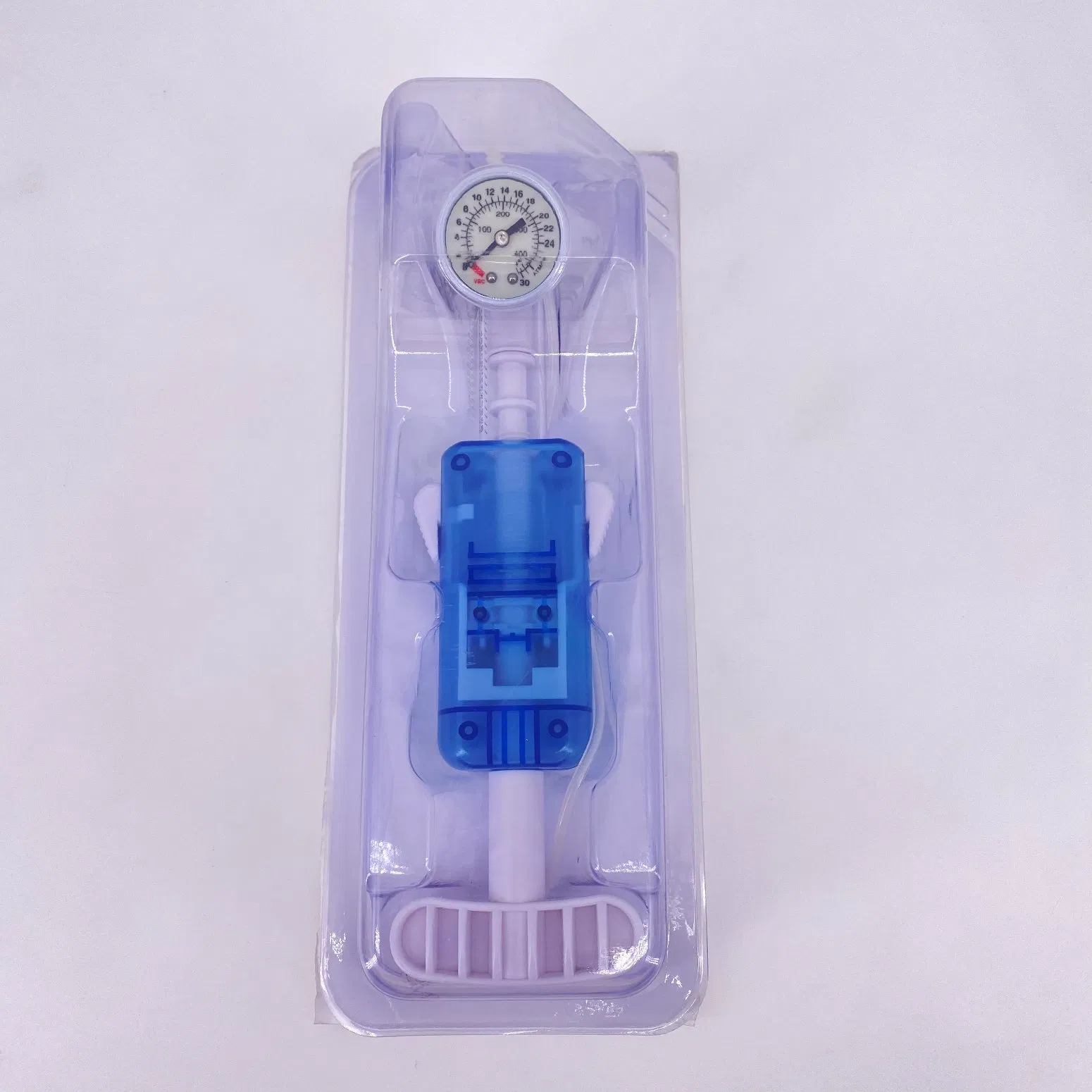 Medical Disposable Cardiology Ptca Angiography Pressure Inflator Balloon Inflation Device
