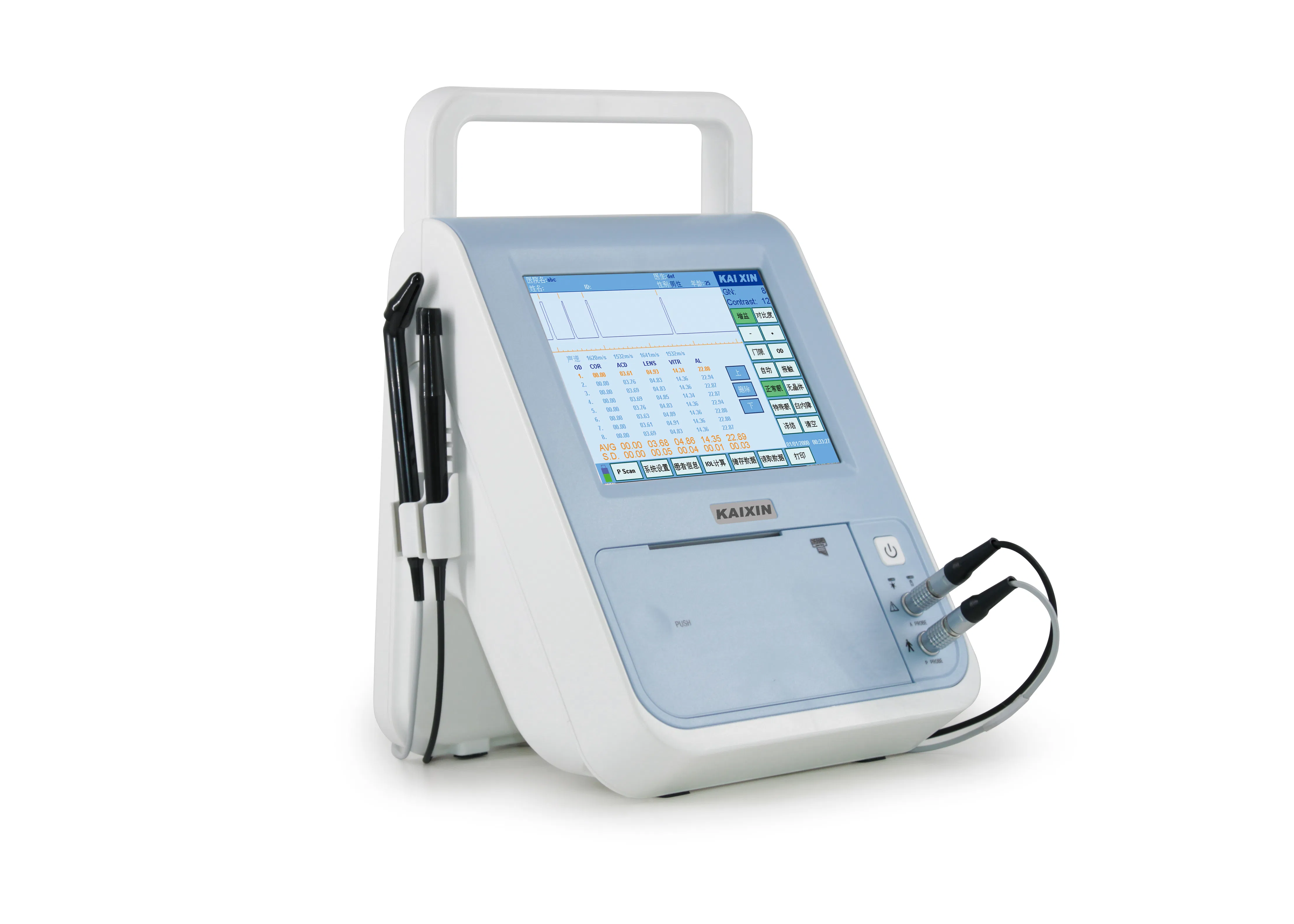 Od1-Ap Eyes Diagnostic Equipment with Internal Thermal Printer and Touch Monitor